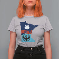 Minnesota Resist Anti ICE Immigration Protest T Shirt For Women Ice Out