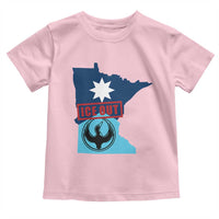 Minnesota Resist Anti ICE Immigration Protest Toddler T Shirt Ice Out
