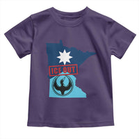 Minnesota Resist Anti ICE Immigration Protest Toddler T Shirt Ice Out