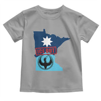 Minnesota Resist Anti ICE Immigration Protest Toddler T Shirt Ice Out