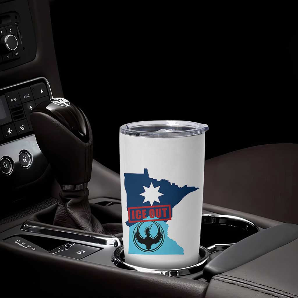 Minnesota Resist Anti ICE Immigration Protest Tumbler Cup Ice Out