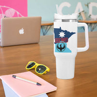 Minnesota Resist Anti ICE Immigration Protest Tumbler With Handle Ice Out
