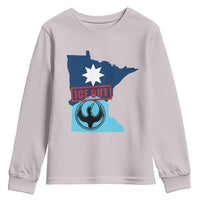 Minnesota Resist Anti ICE Immigration Protest Youth Sweatshirt Ice Out