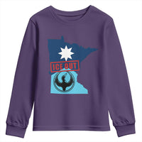 Minnesota Resist Anti ICE Immigration Protest Youth Sweatshirt Ice Out