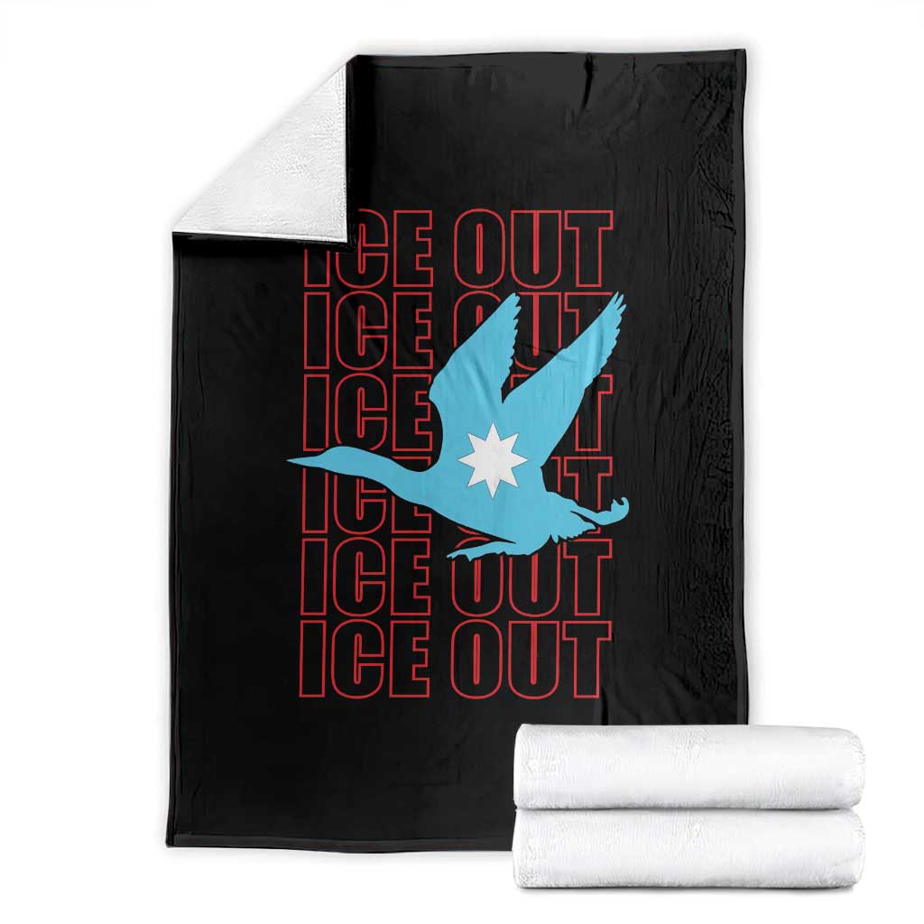 Minnesota Anti ICE Immigration Protest Throw Blanket Ice Out