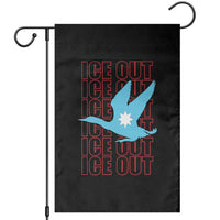 Minnesota Anti ICE Immigration Protest Garden Flag Ice Out