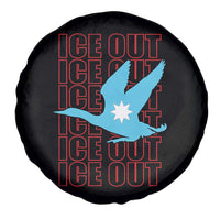 Minnesota Anti ICE Immigration Protest Spare Tire Cover Ice Out