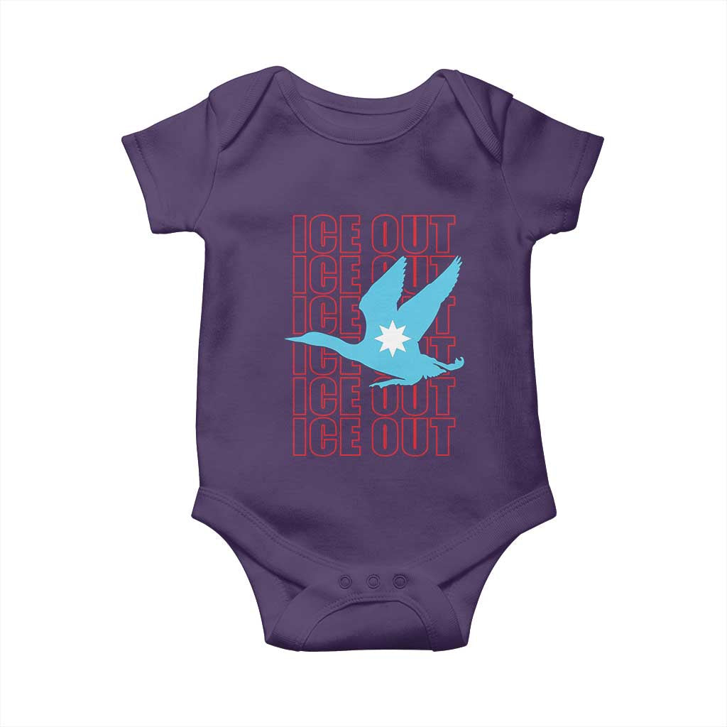 Minnesota Anti ICE Immigration Protest Baby Onesie Ice Out