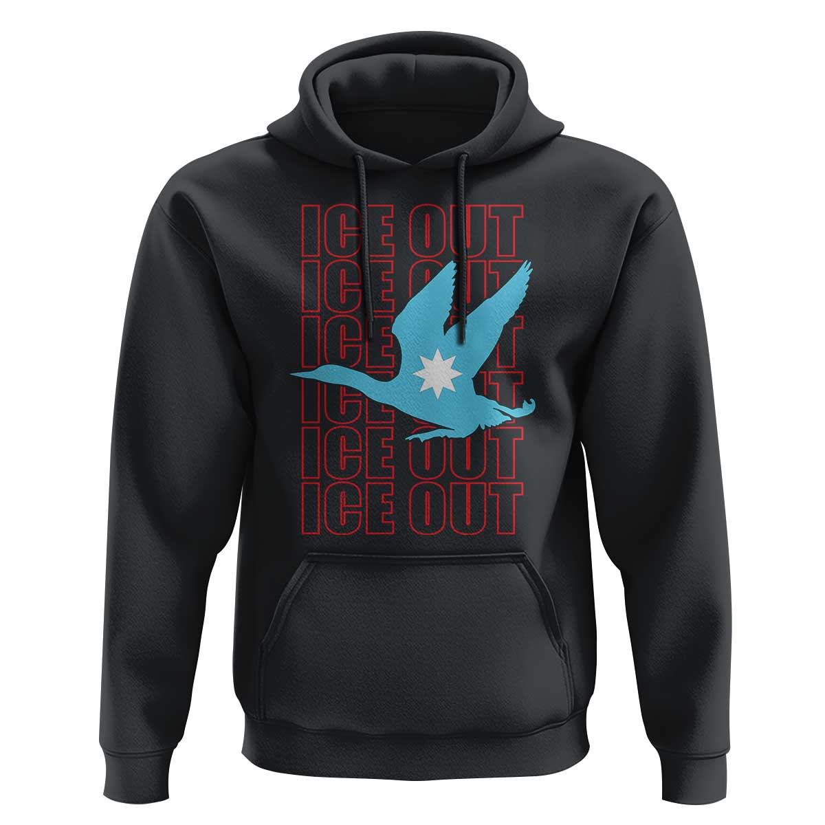 Minnesota Anti ICE Immigration Protest Hoodie Ice Out
