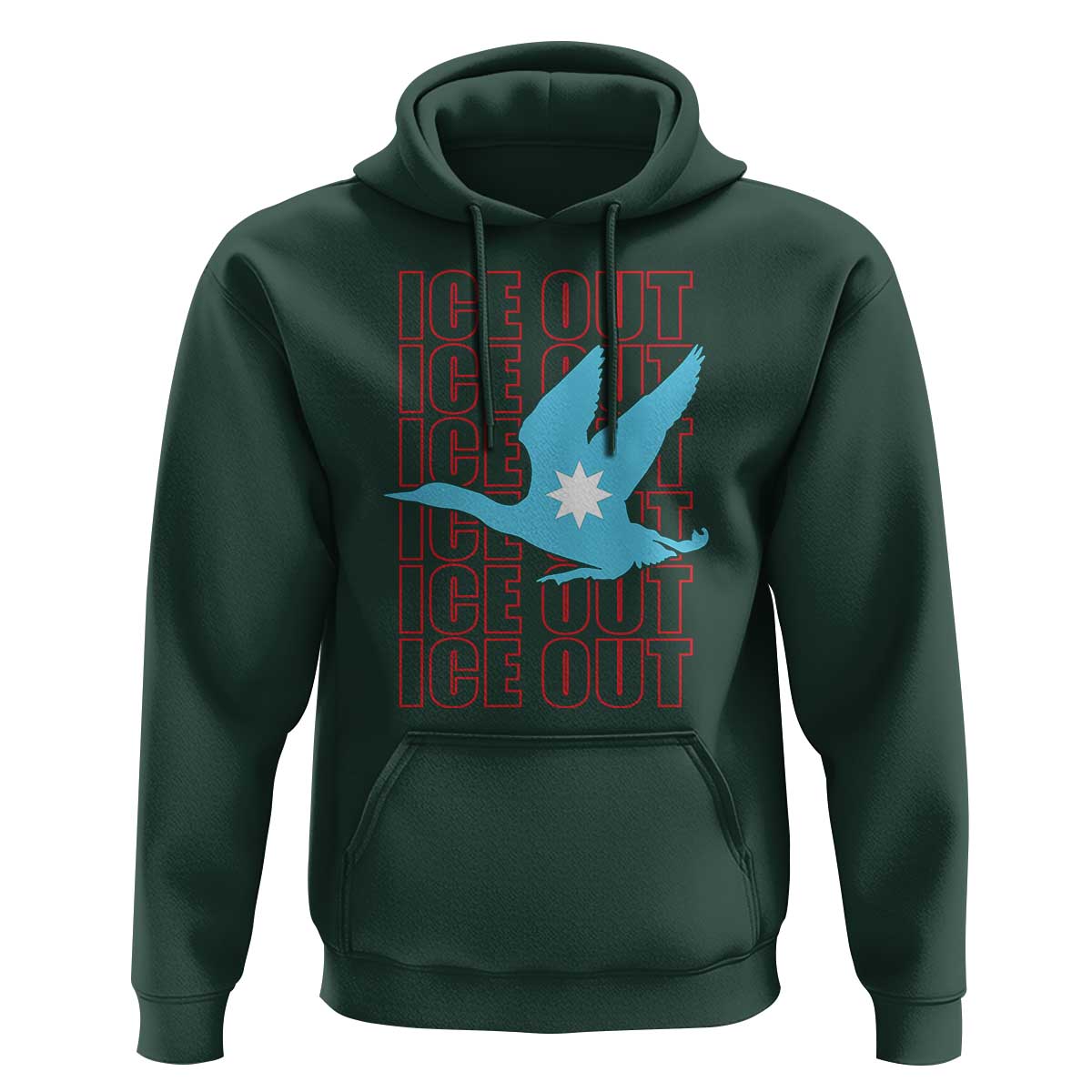Minnesota Anti ICE Immigration Protest Hoodie Ice Out