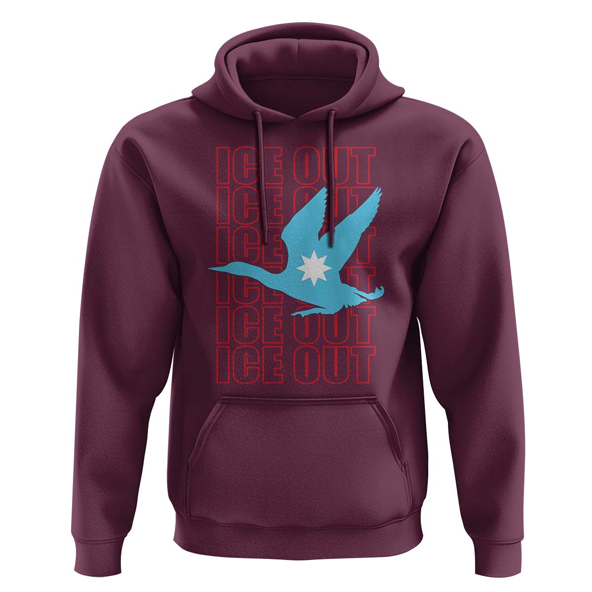 Minnesota Anti ICE Immigration Protest Hoodie Ice Out