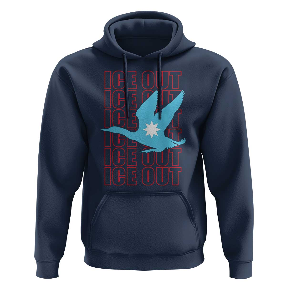 Minnesota Anti ICE Immigration Protest Hoodie Ice Out