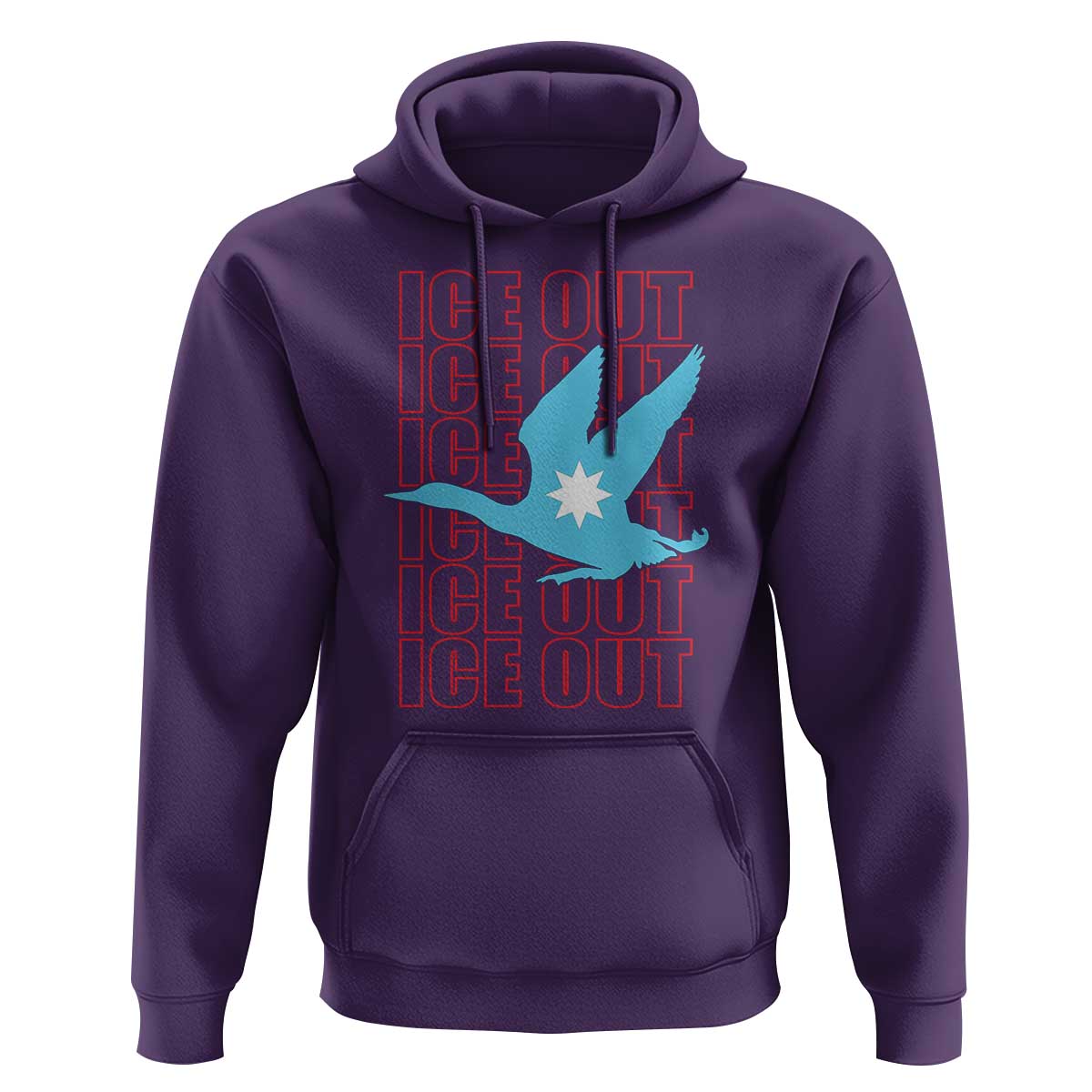 Minnesota Anti ICE Immigration Protest Hoodie Ice Out