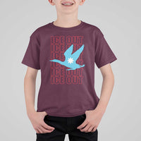 Minnesota Anti ICE Immigration Protest T Shirt For Kid Ice Out