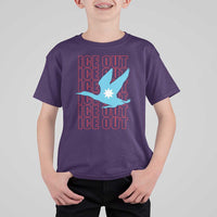Minnesota Anti ICE Immigration Protest T Shirt For Kid Ice Out