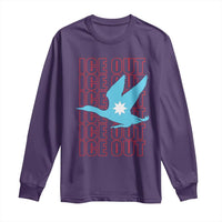 Minnesota Anti ICE Immigration Protest Long Sleeve Shirt Ice Out