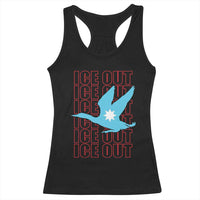Minnesota Anti ICE Immigration Protest Racerback Tank Top Ice Out