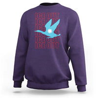 Minnesota Anti ICE Immigration Protest Sweatshirt Ice Out