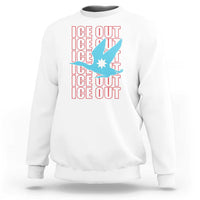 Minnesota Anti ICE Immigration Protest Sweatshirt Ice Out