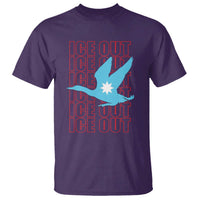 Minnesota Anti ICE Immigration Protest T Shirt Ice Out