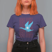 Minnesota Anti ICE Immigration Protest T Shirt For Women Ice Out