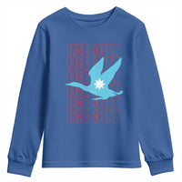 Minnesota Anti ICE Immigration Protest Youth Sweatshirt Ice Out