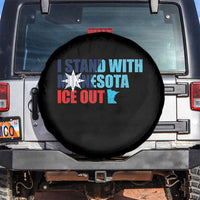 I Stand With Minnesota Spare Tire Cover Minnesota Resist Anti ICE Immigration Protest