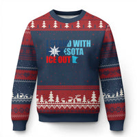 I Stand With Minnesota Ugly Christmas Sweater Minnesota Resist Anti ICE Immigration Protest