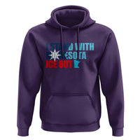 I Stand With Minnesota Hoodie Minnesota Resist Anti ICE Immigration Protest