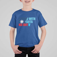 I Stand With Minnesota T Shirt For Kid Minnesota Resist Anti ICE Immigration Protest