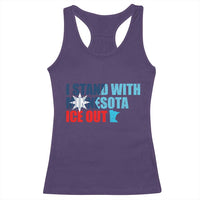 I Stand With Minnesota Racerback Tank Top Minnesota Resist Anti ICE Immigration Protest