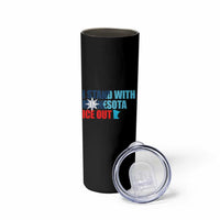 I Stand With Minnesota Skinny Tumbler Minnesota Resist Anti ICE Immigration Protest