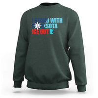 I Stand With Minnesota Sweatshirt Minnesota Resist Anti ICE Immigration Protest