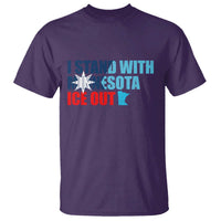I Stand With Minnesota T Shirt Minnesota Resist Anti ICE Immigration Protest