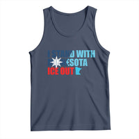 I Stand With Minnesota Tank Top Minnesota Resist Anti ICE Immigration Protest