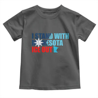 I Stand With Minnesota Toddler T Shirt Minnesota Resist Anti ICE Immigration Protest