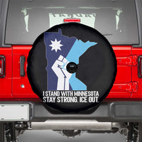 I Stand With Minnesota Spare Tire Cover Minnesota Flag Anti ICE Immigration Protest Resist