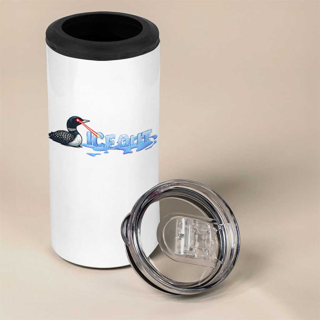 Ice Out 4 in 1 Can Cooler Tumbler Minnesota Resist Anti ICE Immigration Protest