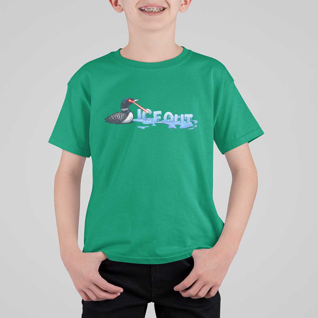 Ice Out T Shirt For Kid Minnesota Resist Anti ICE Immigration Protest