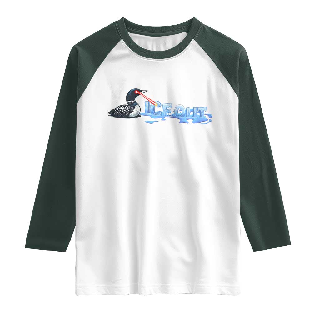 Ice Out Raglan Shirt Minnesota Resist Anti ICE Immigration Protest
