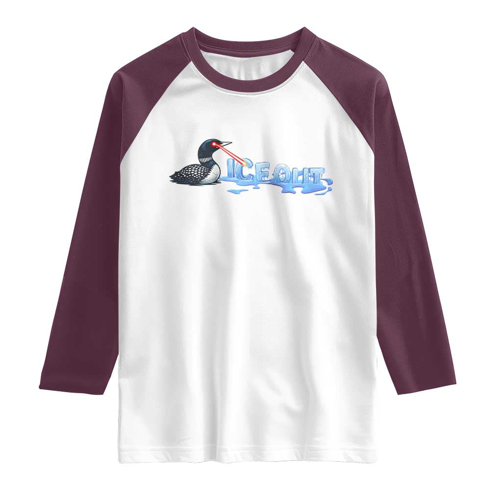 Ice Out Raglan Shirt Minnesota Resist Anti ICE Immigration Protest