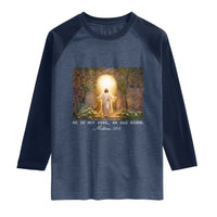 He Is Not Here He Has Risen Raglan Shirt Easter Christian Jesus
