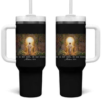 He Is Not Here He Has Risen Tumbler With Handle Easter Christian Jesus