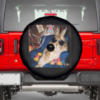 Funny Easter Bunny Sunglasses Graphic Spare Tire Cover