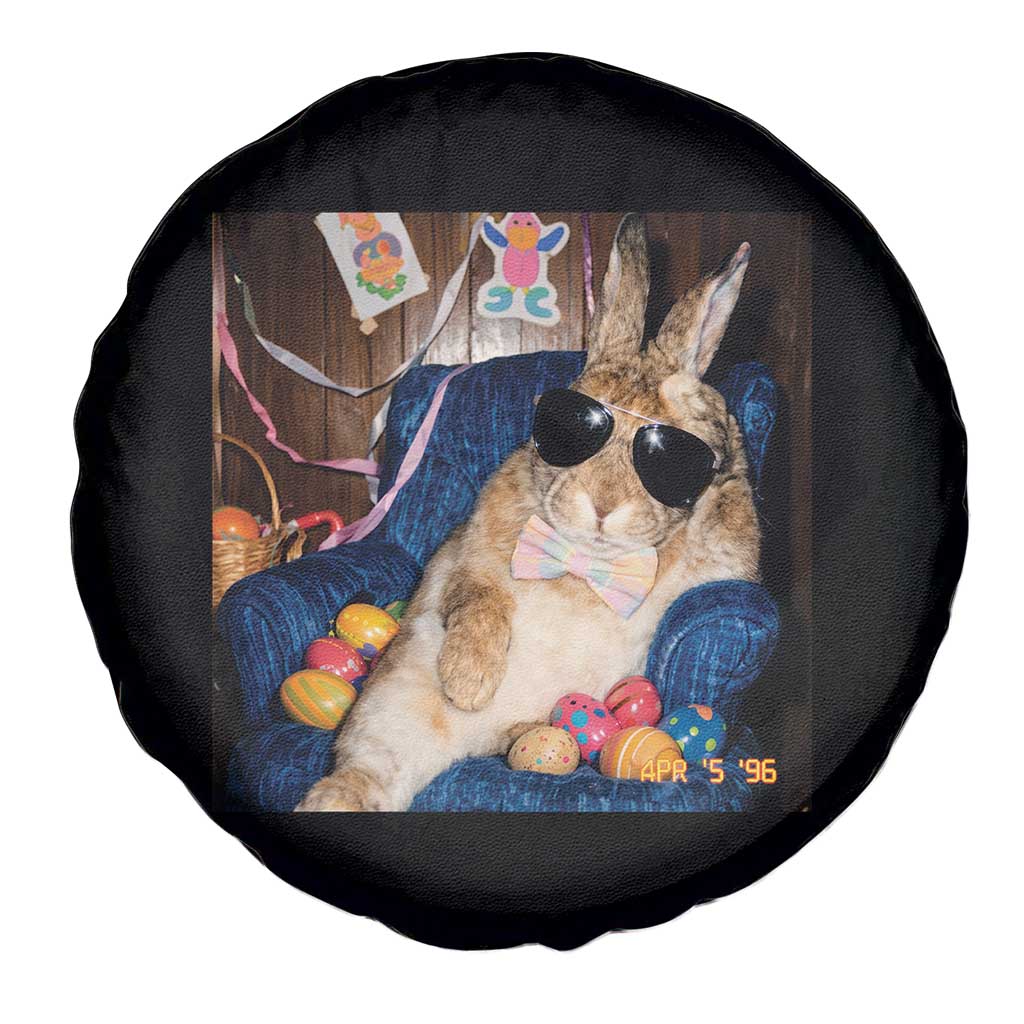 Funny Easter Bunny Sunglasses Graphic Spare Tire Cover