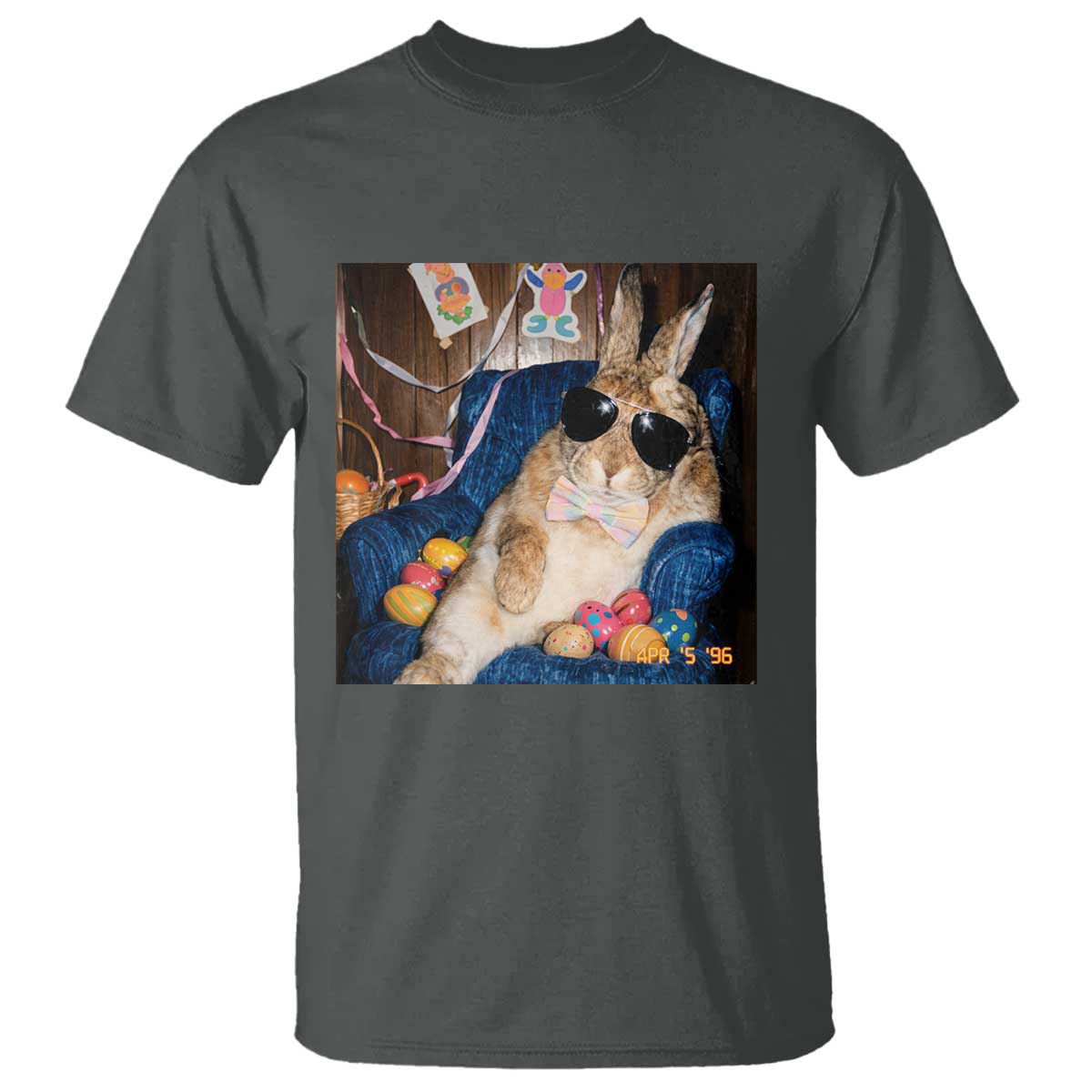 Funny Easter Bunny Sunglasses Graphic T Shirt