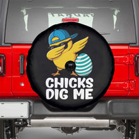 Easter Chicks Dig Me Spare Tire Cover Cute Chicken Dabbing Egg Hunt Toddler