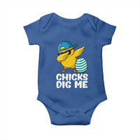 Easter Chicks Dig Me Baby Onesie Cute Chicken Dabbing Egg Hunt Toddler