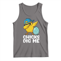 Easter Chicks Dig Me Tank Top Cute Chicken Dabbing Egg Hunt Toddler