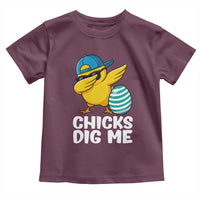 Easter Chicks Dig Me Toddler T Shirt Cute Chicken Dabbing Egg Hunt Toddler